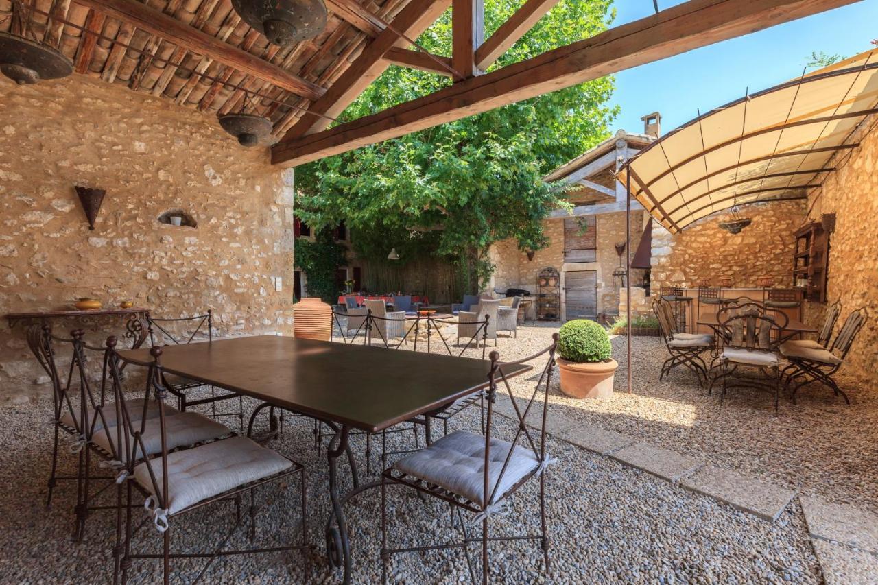 La Louviere Des Bruyeres Bed & Breakfast Robion en Luberon Dış mekan fotoğraf